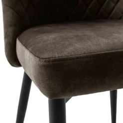 Wohnen Küchenstühle|Esszimmerstühle*Esszimmerstühle in Anthrazit - Liva (4er Set)