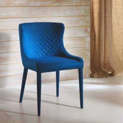 Wohnen Esszimmerstuhl Gremas in Blau