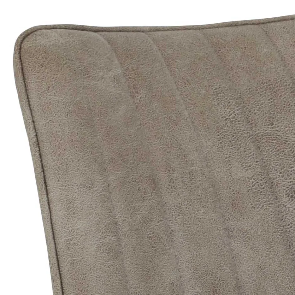 Wohnen Esszimmerstuhl in Beigegrau - Beveric (Set)