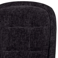 Wohnen Esszimmerstuhl in Dunkelgrau Samt - Asne (2er Set)