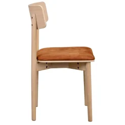 Wohnen Küchenstühle*Esszimmerstuhl in Eiche White Wash - Rovinja (2er Set)