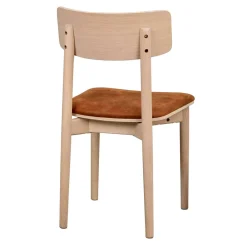 Wohnen Küchenstühle*Esszimmerstuhl in Eiche White Wash - Rovinja (2er Set)