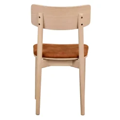 Wohnen Küchenstühle*Esszimmerstuhl in Eiche White Wash - Rovinja (2er Set)