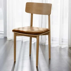 Wohnen Küchenstühle*Esszimmerstuhl in Eiche White Wash - Rovinja (2er Set)