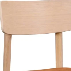 Wohnen Küchenstühle*Esszimmerstuhl in Eiche White Wash - Rovinja (2er Set)