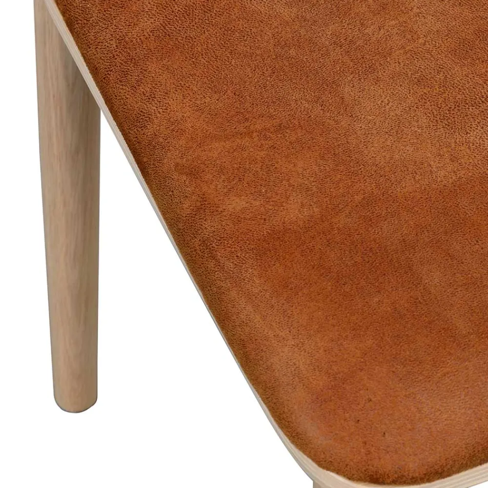 Wohnen Küchenstühle*Esszimmerstuhl in Eiche White Wash - Rovinja (2er Set)