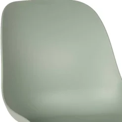 Wohnen Esszimmerstuhl in Graugrün Kunststoff - Stana (2er Set)