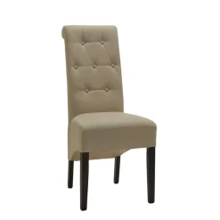 Wohnen Esszimmerstuhl Loma in Creme (2er Set)