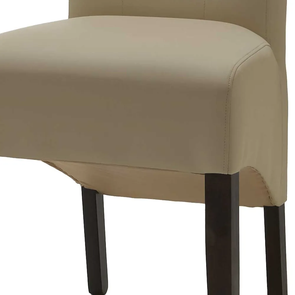 Wohnen Esszimmerstuhl Loma in Creme (2er Set)