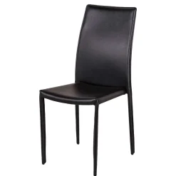 Wohnen Esszimmerstuhl Luise in Schwarz (4er Set)