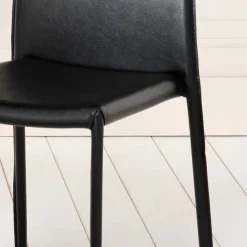 Wohnen Esszimmerstuhl Luise in Schwarz (4er Set)