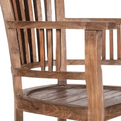 Wohnen Esszimmerstuhl Mangato aus Teak massiv