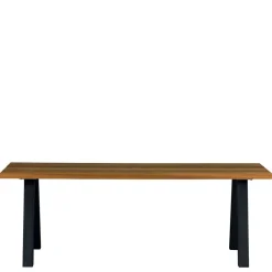 Wohnen Esszimmertisch aus Abachi Holz - Charme