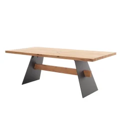 Wohnen Esszimmertisch aus Massivholz Balkeneiche - Colomas