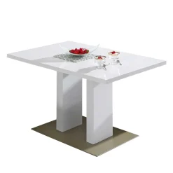 Wohnen Esszimmertisch Caith in Weiß