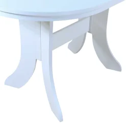 Wohnen Küchen-Essgruppen|Esszimmer Komplett*Esszimmertisch Gruppe in Weiß - Nemuro (fünfteilig)