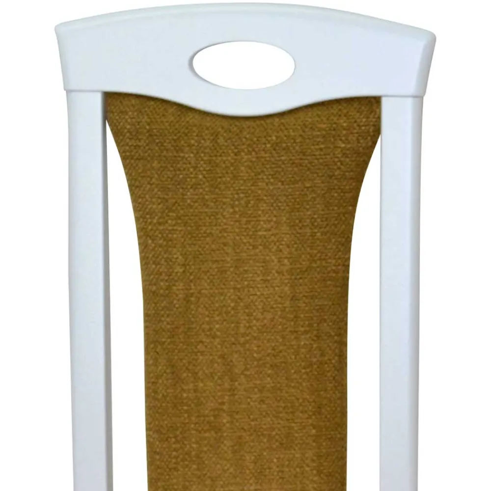 Wohnen Küchen-Essgruppen|Esszimmer Komplett*Esszimmertisch Gruppe in Weiß - Nemuro (fünfteilig)