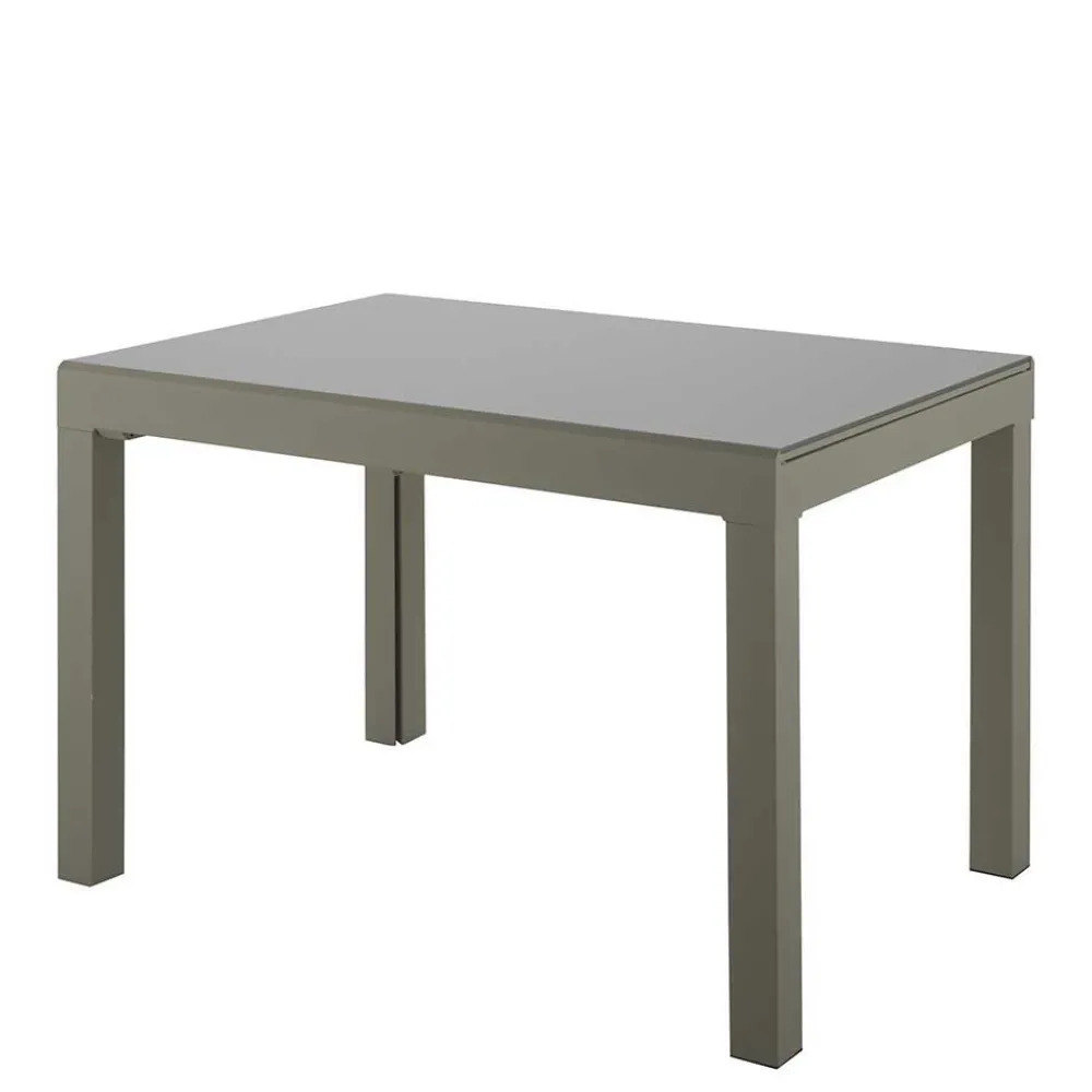 Wohnen Esszimmertisch in Grau Florian ausziehbar von 120cm auf 350cm