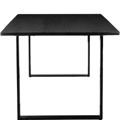 Wohnen Schwarze Möbel|Tische*Esszimmertisch in Schwarz Holzoptik - Cervena