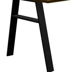 Wohnen Schwarze Möbel|Naturholzmöbel*Esszimmertisch mit Schweizer Kante Eiche massiv - Jessen