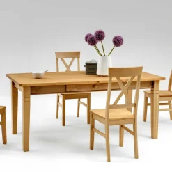 Wohnen Esszimmertisch Piatra mit Schubladen