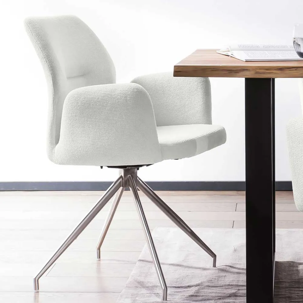 Wohnen Esszimmertisch und Stühle im Set - Vin (fünfteilig)