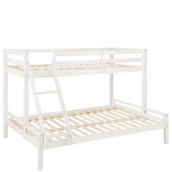 Kinder Wohnen Etagenbett mit 140x200 & 90x200 Liegefläche - Isner