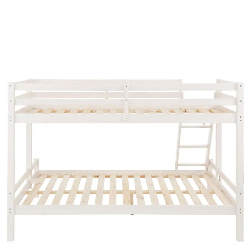 Kinder Wohnen Etagenbett mit 140x200 & 90x200 Liegefläche - Isner