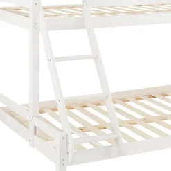 Kinder Wohnen Etagenbett mit 140x200 & 90x200 Liegefläche - Isner