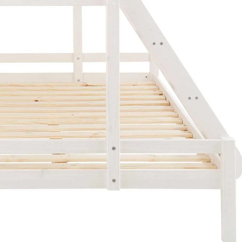 Kinder Wohnen Etagenbett mit 140x200 & 90x200 Liegefläche - Isner