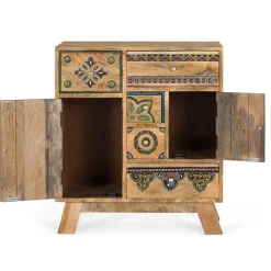 Wohnen Orientalische Möbel*Ethno Style Kommode mit fünf Schubladen - Azua