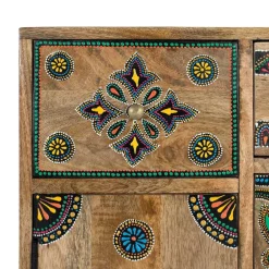 Wohnen Orientalische Möbel*Ethno Style Kommode mit fünf Schubladen - Azua