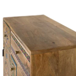 Wohnen Orientalische Möbel*Ethno Style Kommode mit fünf Schubladen - Azua