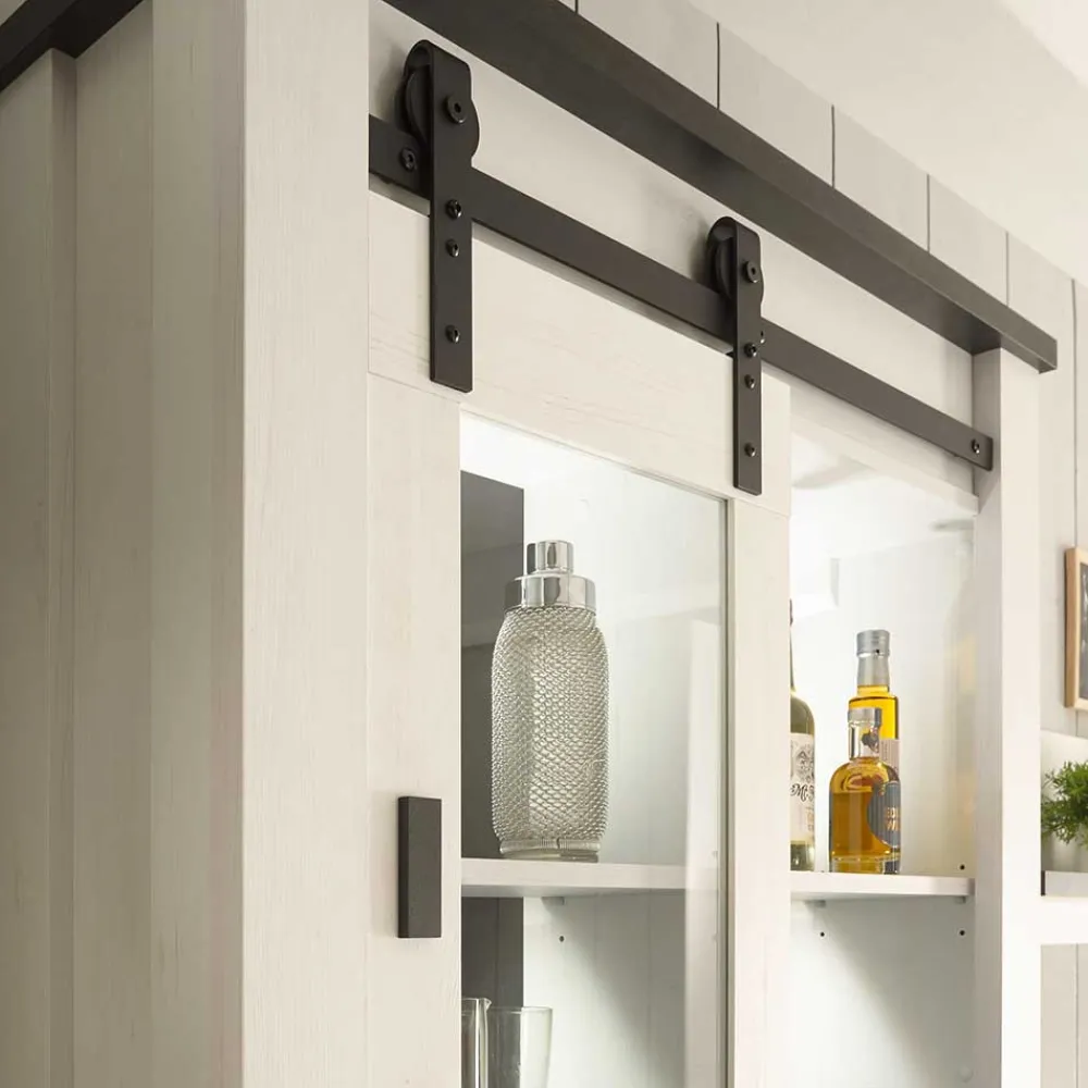 Wohnen Küche Komplett|Küchenzeilen*Extravagante Küchenmöbel inklusive Theke - Eture (sechsteilig)