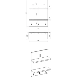 Wohnen Küche Komplett|Küchenzeilen*Extravagante Küchenmöbel inklusive Theke - Eture (sechsteilig)