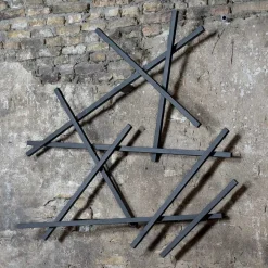 Wohnen Garderoben|Garderoben*Extravagante Wandgarderobe in Schwarz - Volkma