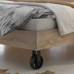 Wohnen Factory Design Bett mit Nachtkommoden - Anglivia (dreiteilig)