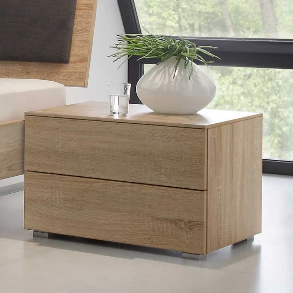 Wohnen Factory Design Bett mit Nachtkommoden - Anglivia (dreiteilig)