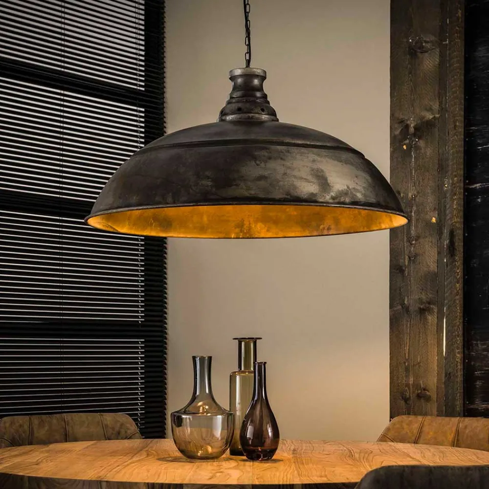Wohnen Vintage Möbel|Lampen & Leuchten*Factory Hängeleuchte mit 80cm Schirm - Buama