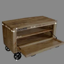 Wohnen Diele Komplett*Factory Style Flurmöbel Set - Indri (vierteilig)