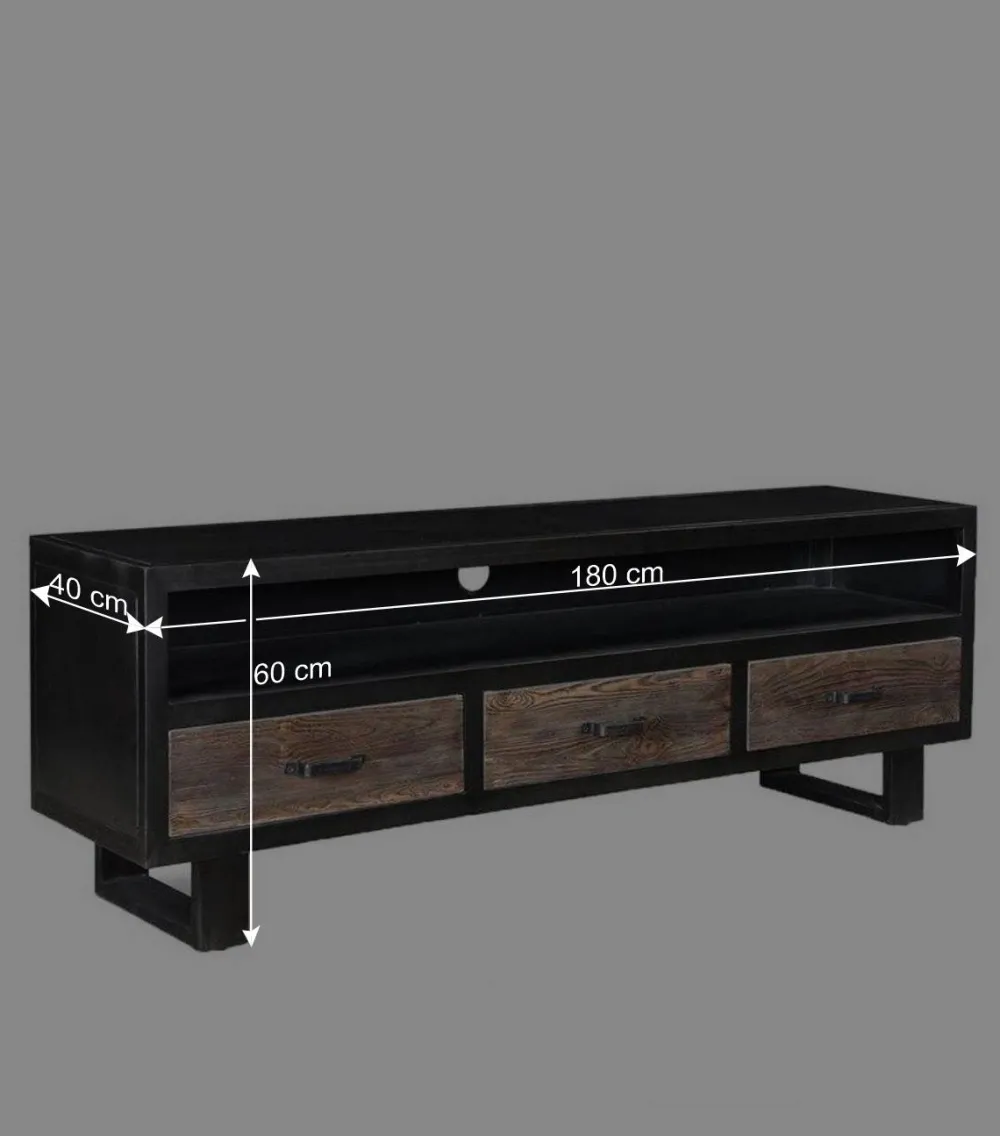 Wohnen Sideboards & Kommoden|Sideboards & Kommoden*Factory TV Board mit drei Schubladen & Fach - Vebugran