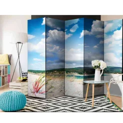 Wohnen Faltbare Raum Trennwand mit Fotodruck - Zandraca