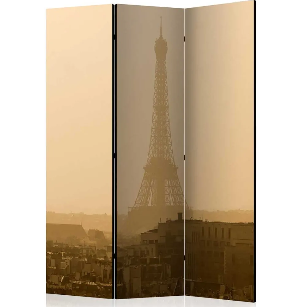 Wohnen Wohnzimmer-Regale|Paravents*Faltbare Trennwand - Eiffelturm Dämmerung - Defency