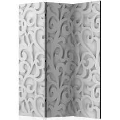 Wohnen Vintage Möbel*Faltbarer Paravent mit Ornament Muster - Yisela