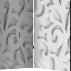 Wohnen Vintage Möbel*Faltbarer Paravent mit Ornament Muster - Yisela