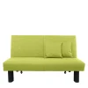 Wohnen Faltcouch ohne Armlehnen in Gelbgrün - Ektuala