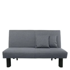 Wohnen Faltsofa in Blau mit Schwarz - Florin