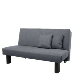 Wohnen Faltsofa in Blau mit Schwarz - Florin