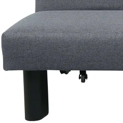 Wohnen Faltsofa in Blau mit Schwarz - Florin