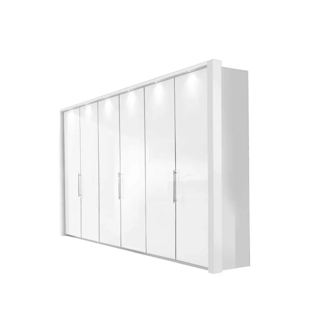 Wohnen Falttüren Schlafzimmerschrank Donpiave in Weiß